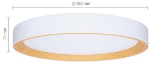 Brilagi - LED Stmívat. stropní svítidlo LARIOS LED/72W/230V bílá pr. 59 cm + DO