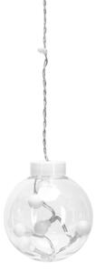 Aigostar - LED Ven. ván. řetěz 120xLED/6W/230V/8 funkcí 3x0,6m IP44 tep bílá+DO