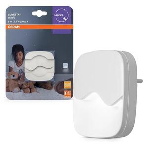 Osram - LED Noční svítidlo do zásuvky se senzorem soumraku LUNETTA LED/0,5W/230V