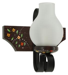 Brilagi - Nástěnné svítidlo QUEEN 1xE14/40W/230V buk/wenge
