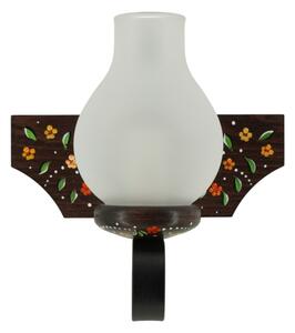Brilagi - Nástěnné svítidlo QUEEN 1xE14/40W/230V buk/wenge