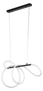 LED Lustr na lanku FLEXI LED/36W/230V 4000K černá