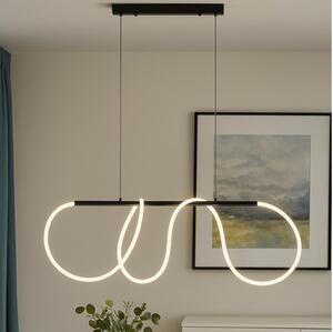 LED Lustr na lanku FLEXI LED/45W/230V 4000K černá