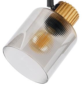 Brilagi - Bodové svítidlo HYGGE 3xE14/15W/230V černá/kouřová