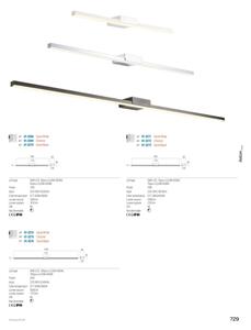 Redo 01-3273 - LED Koupelnové osvětlení zrcadla ASTON LED/18W/230V IP44 černá