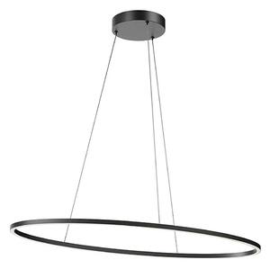 Redo 01-3339 - LED Stmívatelný lustr na lanku LEO LED/48W/230V černá