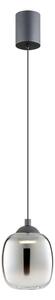 Redo 01-3486 - LED Lustr na lanku KHADI LED/6W/230V CRI90 pr.12 cm černá/kouřová