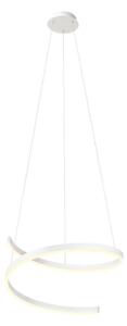 Redo 01-4013 - LED Stmívatelný lustr na lanku SCROLL LED/38W/230V bílá