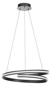 Redo 01-4362 - LED Stmívatelný lustr na lanku TORSION LED/40W/230V černá