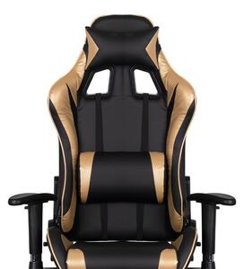 Herní židle Premium 912 gold