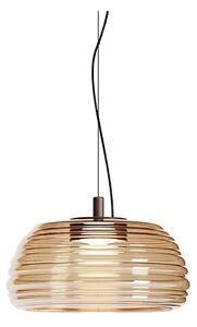 Redo 01-4540 - LED Stmívatelný lustr na lanku ONDULA LED/12W/230V béžová/kouřová