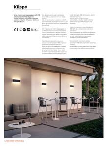 Redo 9622 - LED Venkovní nástěnné svítidlo KLIPPE LED/13W/230V 3000K IP54 bílá