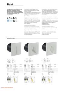Redo 91195 - LED Venkovní orientační svítidlo BAST LED/2,5W/230V IP65 šedá