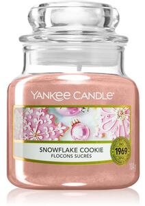 Yankee Candle Snowflake Cookie vonná svíčka Classic velká 104 g