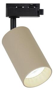 Bodové svítidlo do 1-fázového lištového systému PIPE 1xGU10/10W/230V béžová
