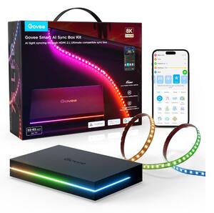 Govee - AI Sync Box 2 Smart TV RGBICW podsvětlení 55-65" Wi-Fi