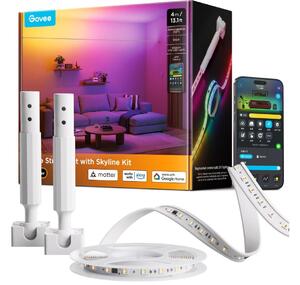 Govee - LED RGBICWW Závěsný pásek LED/36W/24V 4m Skyline Matter Wi-Fi
