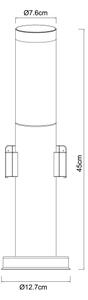 Globo 3158K - Venkovní lampa s 2 zásuvkami BOSTON 1xE27/23W/230V IP44