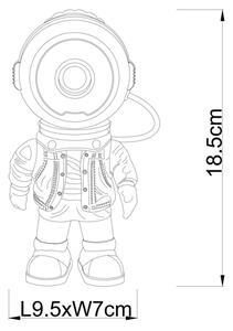 Globo 28087 - LED Stmívatelný projektor COSMO LED/3W/5V astronaut