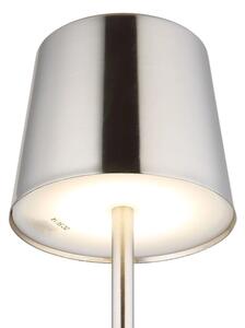 Globo 58482N-LED Stm dot nab stolní lampa VANCOUVER 2W/3,7V 2200mAh lesklý chrom