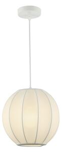 Lustr na lanku DANA 1xE27/15W/230V pr. 25 cm bílá