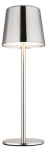 Globo 58482N-LED Stm dot nab stolní lampa VANCOUVER 2W/3,7V 2200mAh lesklý chrom