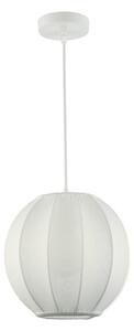 Lustr na lanku DANA 1xE27/15W/230V pr. 25 cm bílá