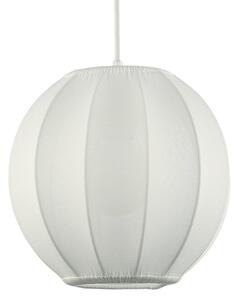 Lustr na lanku DANA 1xE27/15W/230V pr. 25 cm bílá