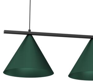 Lustr na lanku CAPITAL 3xGX53/15W/230V zelená
