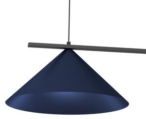 Lustr na lanku CAPITAL 2xGX53/15W/230V modrá