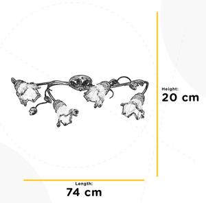 ONLI - Stropní svítidlo ARIANNA 4xE14/6W/230V bronzová
