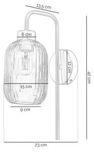 ONLI - Nástěnná lampa DOROTY 1xE27/15W/230V mosaz