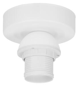 Stropní svítidlo NATIA 1xE27/60W/230V pr. 45 cm bílá/hnědá