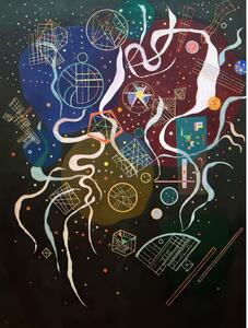 Obraz - reprodukce 50x70 cm Mouvement I, Wassily Kandinsky – Fedkolor