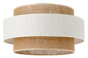 Stropní svítidlo BOHO 1xE27/60W/230V pr. 40 cm krémová/juta
