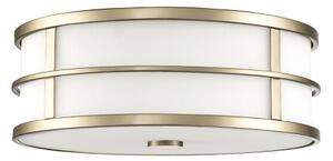 Feiss FE-FUSION-F-PNBR - Stropní svítidlo FUSION 3xE27/40W/230V pr. 34,3cm zlatá