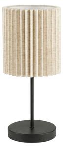 Brilagi - Stolní lampa NORDIC WAVE 1xE27/15W/230V len/černá