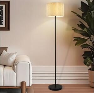Brilagi - Stojací lampa NORDIC WAVE 1xE27/15W/230V len/černá