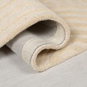 Béžový vlněný koberec běhoun 60x230 cm Zen Garden – Flair Rugs