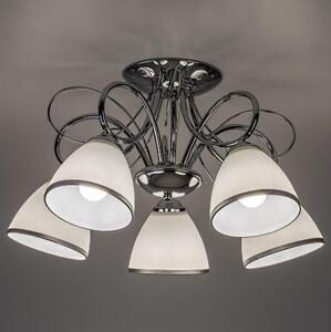 Brilagi - Přisazený lustr FRED 5xE27/60W/230V pr. 59 cm lesklý chrom