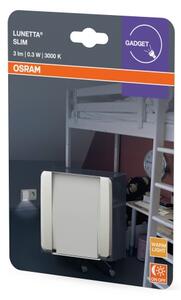 Osram - LED Noční světlo se senzorem soumraku LUNETTA LED/0,3W/230V bílá