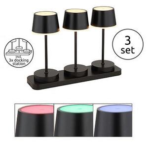 STOLNÍ LAMPA NA BATERIE 8,3/20 cm Globo - Venkovní světla, Online Only