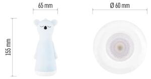 LED Stmívatelná nabíjecí dětská svítilna s nočním světlem 2v1 LED/3,7V 1200 mAh