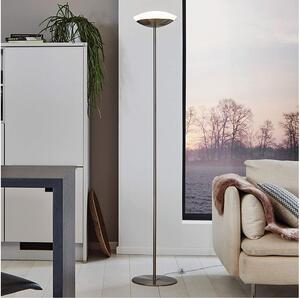 Eglo 33325 - LED RGBW Stm. stojací lampa FRATTINA-C LED/18W/230V matný chrom
