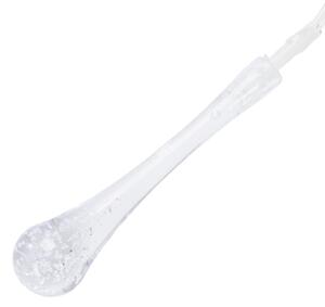 Aigostar - LED Ven. ván. řetěz 100xLED/8 funkcí 3xAA 10m IP44 studená bílá kapky