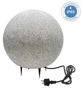 Venkovní dekorační svítidlo LUMISTONE 1xE27/15W/230V IP65 pr. 38 cm
