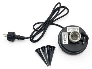 Venkovní dekorační svítidlo LUMISTONE 1xE27/15W/230V IP65 pr. 31,8 cm