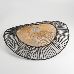 Univerzální stínidlo KERIA pr. 80 cm hnědá/černá