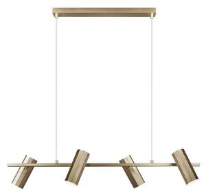Nordlux - Lustr na lanku ALANIS 4xGU10/15W/230V mosaz