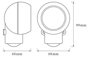 Osram -LED Venkovní orientační svítidlo se senzorem SPYLUX LED/0,3W/4,5V IP43